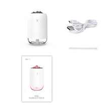 Load image into Gallery viewer, Car Portable Humidifier Household Night Light USB Spray Instrument Disinfection Aroma Diffuser, Car Humidifier Pearl White, Car Humidifier Turquoise, Car Humidifier Pink