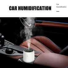 Load image into Gallery viewer, Car Portable Humidifier Household Night Light USB Spray Instrument Disinfection Aroma Diffuser, Car Humidifier Pearl White, Car Humidifier Turquoise, Car Humidifier Pink