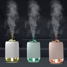 Load image into Gallery viewer, Car Portable Humidifier Household Night Light USB Spray Instrument Disinfection Aroma Diffuser, Car Humidifier Pearl White, Car Humidifier Turquoise, Car Humidifier Pink