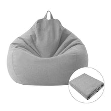 Load image into Gallery viewer, Lazy Sofa Bean Bag Chair Fabric Cover, 70x80cm, 80x90cm