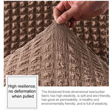 Load image into Gallery viewer, Bubble Skirt Chair Cover Household Elastic Universal One-piece  Seat Stool Cover Fabric Grid Chair Cover, Universal Size