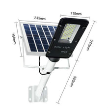 Load image into Gallery viewer, Solar Street Light Outdoor Waterproof Road Lighting Smart Street Light with Remote Control, T2 68 LEDs, T3 122 LEDs, T4 204 LEDs, T5 300 LEDs