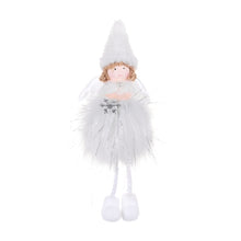Load image into Gallery viewer, Christmas Decoration Plush Girl Angel Pendant Christmas Tree Pendant Gift, Snowflake Angel, Five Star Angel