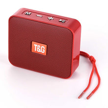 Load image into Gallery viewer, T&amp;G TG166 Color Portable Wireless Bluetooth Small Speaker, Pink, Blue, Brown, Yellow, Black, Red, Silver Gray, Orange, Green, Light Blue