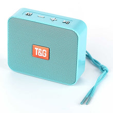 Load image into Gallery viewer, T&amp;G TG166 Color Portable Wireless Bluetooth Small Speaker, Pink, Blue, Brown, Yellow, Black, Red, Silver Gray, Orange, Green, Light Blue