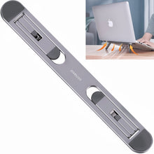 Load image into Gallery viewer, Oatsbasf Portable Storage Foldable Notebook Computer Bracket Heightening Fan Heater, Silver, Gray
