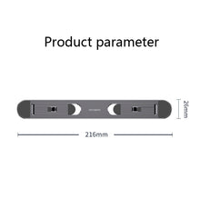 Load image into Gallery viewer, Oatsbasf Portable Storage Foldable Notebook Computer Bracket Heightening Fan Heater, Silver, Gray
