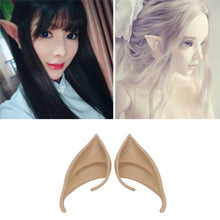 Load image into Gallery viewer, 1pair  Halloween Elf Latex Ears Cosplay Props, 10cm, 12cm