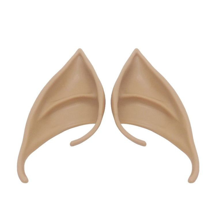 1pair  Halloween Elf Latex Ears Cosplay Props, 10cm, 12cm