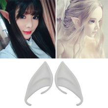 Load image into Gallery viewer, 1pair  Halloween Elf Latex Ears Cosplay Props, 10cm, 12cm