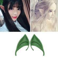 Load image into Gallery viewer, 1pair  Halloween Elf Latex Ears Cosplay Props, 10cm, 12cm