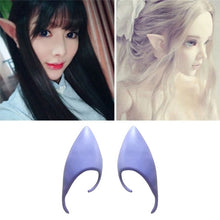 Load image into Gallery viewer, 1pair  Halloween Elf Latex Ears Cosplay Props, 10cm, 12cm