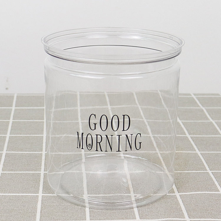 Automatic Water Absorption Hydroponic Pot Succulent Plant Flower Pot, Transparent Without Words, Transparent With Words