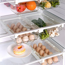 Load image into Gallery viewer, Refrigerator Storage Box Drawer Type Square Household Multifunctional Food Preservation Box, 1 Egg Box, 1 Fresh Box, 2 Egg Box, 2 Fresh Box, 1 Egg Box + 1 Fresh Box, 1 Box Without Hook