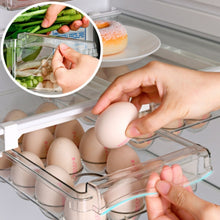 Load image into Gallery viewer, Refrigerator Storage Box Drawer Type Square Household Multifunctional Food Preservation Box, 1 Egg Box, 1 Fresh Box, 2 Egg Box, 2 Fresh Box, 1 Egg Box + 1 Fresh Box, 1 Box Without Hook