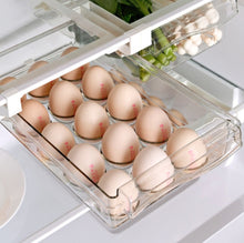 Load image into Gallery viewer, Refrigerator Storage Box Drawer Type Square Household Multifunctional Food Preservation Box, 1 Egg Box, 1 Fresh Box, 2 Egg Box, 2 Fresh Box, 1 Egg Box + 1 Fresh Box, 1 Box Without Hook