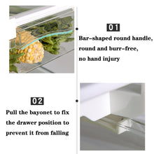 Load image into Gallery viewer, Refrigerator Storage Box Drawer Type Square Household Multifunctional Food Preservation Box, 1 Egg Box, 1 Fresh Box, 2 Egg Box, 2 Fresh Box, 1 Egg Box + 1 Fresh Box, 1 Box Without Hook