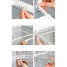 Load image into Gallery viewer, Refrigerator Storage Box Drawer Type Square Household Multifunctional Food Preservation Box, 1 Egg Box, 1 Fresh Box, 2 Egg Box, 2 Fresh Box, 1 Egg Box + 1 Fresh Box, 1 Box Without Hook