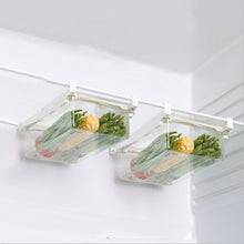 Load image into Gallery viewer, Refrigerator Storage Box Drawer Type Square Household Multifunctional Food Preservation Box, 1 Egg Box, 1 Fresh Box, 2 Egg Box, 2 Fresh Box, 1 Egg Box + 1 Fresh Box, 1 Box Without Hook