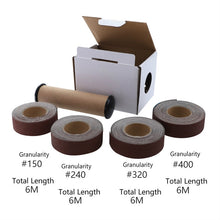 Load image into Gallery viewer, Drawable Emery Cloth Rolls Soft Emery Cloth Rolls Metal Glass Woodworking Sanding Paper, Emery Cloth Rolls