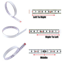 Load image into Gallery viewer, Sticky Scale Steel Ruler with Glue Scale Tape Measure Self-adhesive Ruler, 1m Positive, 2m Positive, 3m Positive, 4m Positive, 5m Positive, 1m Reverse, 2m Reverse, 3m Reverse, 4m Reverse, 5m Reverse, 1m Middle Point, 2m Middle Point, 3m Middle Point   ...