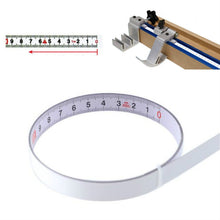 Load image into Gallery viewer, Sticky Scale Steel Ruler with Glue Scale Tape Measure Self-adhesive Ruler, 1m Positive, 2m Positive, 3m Positive, 4m Positive, 5m Positive, 1m Reverse, 2m Reverse, 3m Reverse, 4m Reverse, 5m Reverse, 1m Middle Point, 2m Middle Point, 3m Middle Point   ...