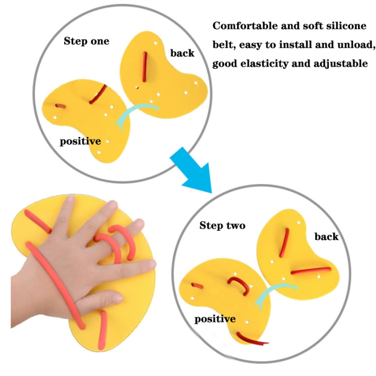 Swimming Webbed Adult Children Freestyle Stroke Swimming Equipment