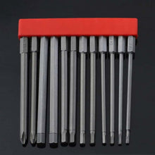 Load image into Gallery viewer, 12 PCS / Set Screwdriver Bit With Magnetic S2 Alloy Steel Electric Screwdriver, 1, 2, 3, 4, 5, 6, 7, 8, 9, 10, 11, 12, 13