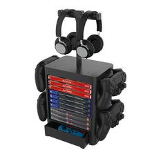 Load image into Gallery viewer, Game Disc Storage Rack Headphone Storage Rack For PS5 / Xsx, For PS5 / Xsx