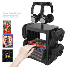 Load image into Gallery viewer, Game Disc Storage Rack Headphone Storage Rack For PS5 / Xsx, For PS5 / Xsx
