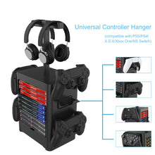 Load image into Gallery viewer, Game Disc Storage Rack Headphone Storage Rack For PS5 / Xsx, For PS5 / Xsx