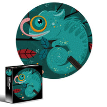 Load image into Gallery viewer, Round Shape Irregular Plane Puzzle Jigsaw Toy 1000 Pieces