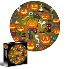 Load image into Gallery viewer, Round Shape Irregular Plane Puzzle Jigsaw Toy 1000 Pieces