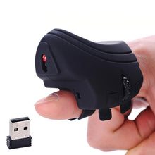 Load image into Gallery viewer, GM306 2.4GHz Wireless Finger Lazy Mouse with USB Receiver, GM306 2.4GHz Wireless