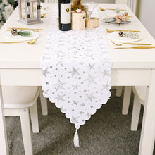 Load image into Gallery viewer, Christmas Table Decoration Bronzing Tablecloth Holiday Decoration Supplies, Golden Tree, Silver Tree, Red Tree, Red Star, Golden Star, Silver Star