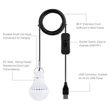 Load image into Gallery viewer, USB Bulb Camping Light Emergency Light, 1 PCS, 2 PCS
