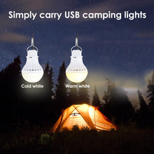 Load image into Gallery viewer, USB Bulb Camping Light Emergency Light, 1 PCS, 2 PCS