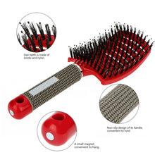 Load image into Gallery viewer, Hair Scalp Massage Comb Hairbrush Bristle Nylon Women Curly Detangle Hair Brush for Salon Hairdressing Styling Tool