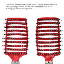 Load image into Gallery viewer, Hair Scalp Massage Comb Hairbrush Bristle Nylon Women Curly Detangle Hair Brush for Salon Hairdressing Styling Tool