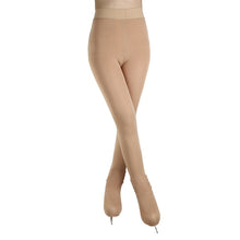 Load image into Gallery viewer, Ice Skating Skateboarding Figure Skating Pants Thermal Long Pantyhose Ice Skate with Shoes Cover, S, M
