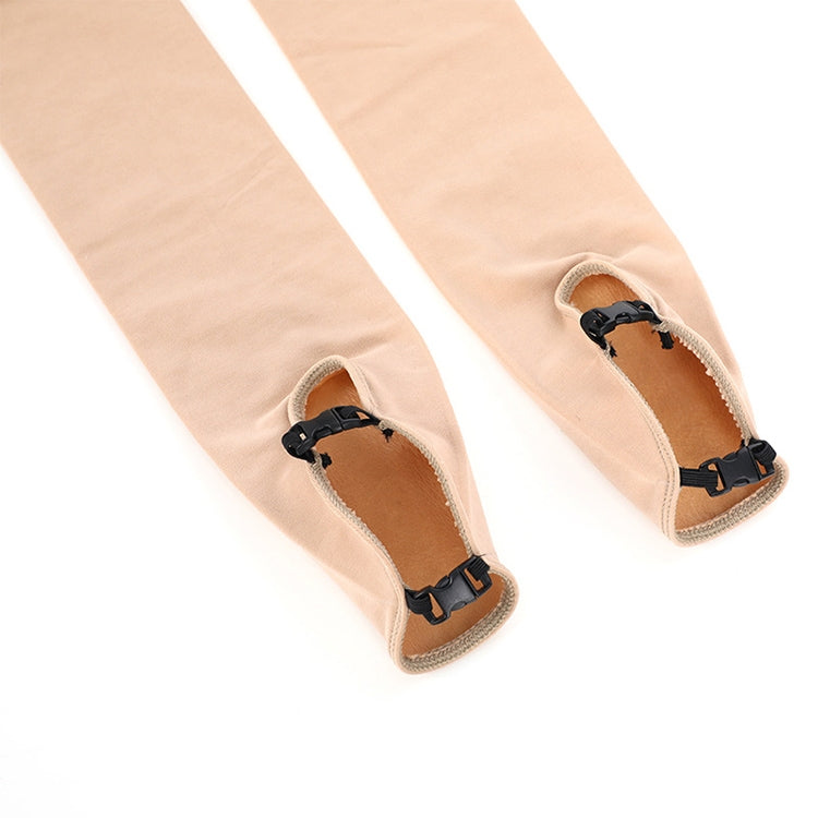 Ice Skating Skateboarding Figure Skating Pants Thermal Long Pantyhose Ice Skate with Shoes Cover, S, M