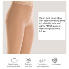 Load image into Gallery viewer, Ice Skating Skateboarding Figure Skating Pants Thermal Long Pantyhose Ice Skate with Shoes Cover, S, M