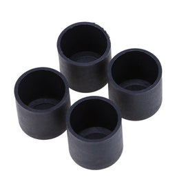 100 PCS Plastic Chair Feet Protectors Black Anti-skid Furniture Legs Table Base Cap Floor Protector Cover, 16mm, 19mm, 22mm, 25mm