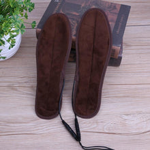 Load image into Gallery viewer, 2 Pairs USB Shoe Dryer Electric Insoles Shoe Winter Keep Warm Heated Insole for Shoes Boot, 35-36, 37-38, 39-40, 41-42, 43-44