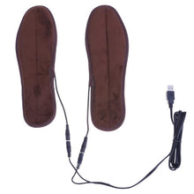 Load image into Gallery viewer, 2 Pairs USB Shoe Dryer Electric Insoles Shoe Winter Keep Warm Heated Insole for Shoes Boot, 35-36, 37-38, 39-40, 41-42, 43-44
