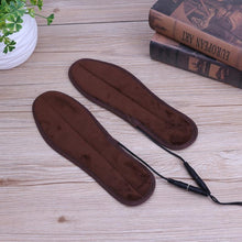 Load image into Gallery viewer, 2 Pairs USB Shoe Dryer Electric Insoles Shoe Winter Keep Warm Heated Insole for Shoes Boot, 35-36, 37-38, 39-40, 41-42, 43-44