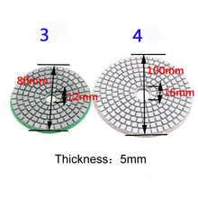 Load image into Gallery viewer, Piece of marble granite tile grinding piece 80mm100mm soft grinding piece water mill stone polishing, Grit:1000, Size:4 inch, Grit:50, Size:3 inch, Grit:50, Size: 4 inch, Grit:100, Size:3 inch, Grit:100, Size: 4 inch, Grit:150, Size:4 inch             ...