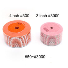 Load image into Gallery viewer, Piece of marble granite tile grinding piece 80mm100mm soft grinding piece water mill stone polishing, Grit:1000, Size:4 inch, Grit:50, Size:3 inch, Grit:50, Size: 4 inch, Grit:100, Size:3 inch, Grit:100, Size: 4 inch, Grit:150, Size:4 inch             ...