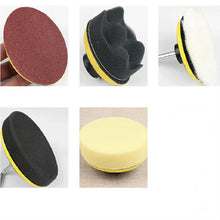 Load image into Gallery viewer, 5 PCS Polishing Disc Self-adhesive Sponge Disc Pneumatic Sandpaper Suction Cup, 80mm M10, 100mm M10, 100mm M14, 125mm M10, 125mm M14, 150mm M14, 150mm M16, 180mm M14