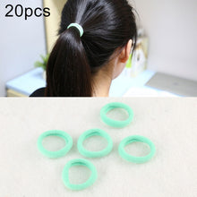 Load image into Gallery viewer, 20pcs / Pack Girls Kids Rubber Bands Ponytail Holder Elastic Hair Bands